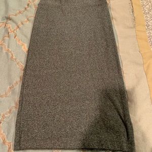 Midi pencil skirt